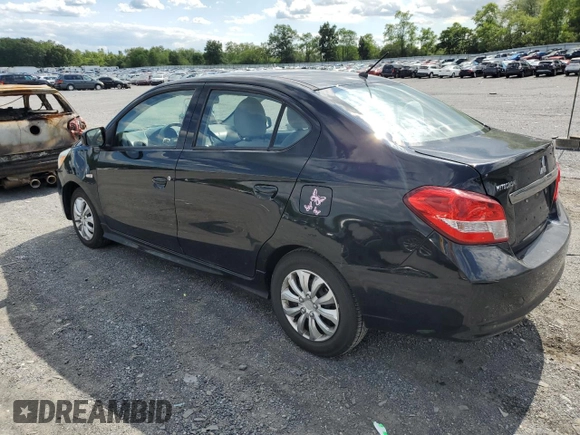 2018 Mitsubishi Mirage G4 ES with VIN ML32F3FJ5JHF05520, listed as a Copart auction lot 66881824 with 124,068 mi miles and Salvage Title. Bid and sale history available at carsss.com. Image 2.