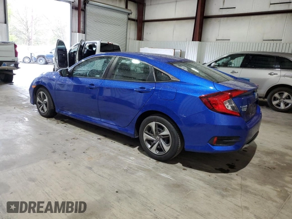 2020 Honda Civic LX with VIN 19XFC2F62LE024577, listed as a Copart auction lot 50799335 with 27,215 mi miles and Salvage Title. Bid and sale history available at DreamBid. Image 2.