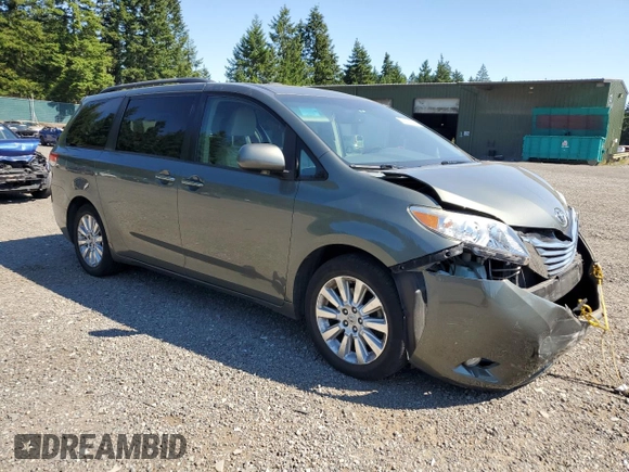2011 Toyota Sienna XLE z VIN 5TDDK3DC9BS008017, wystawiony jako Copart lot #63872035 z przebiegiem 97 589 mil mil oraz Szkoda całkowita • Salvage title. Historia ofert i sprzedaży dostępna na DreamBid. Obrazek 4.