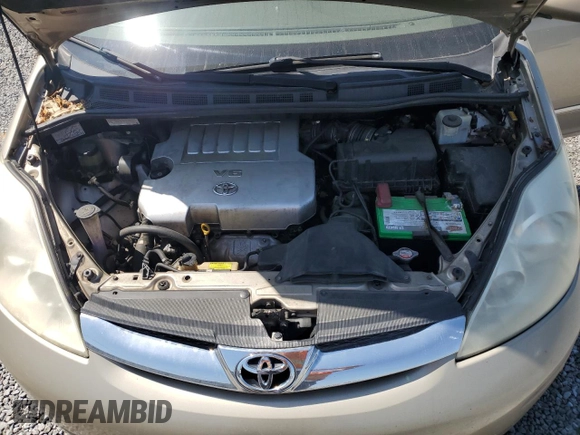 2008 Toyota Sienna XLE with VIN 5TDZK22C08S162904, listed as a Copart auction lot 53356115 with 323,341 mi miles and Salvage Title. Bid and sale history available at DreamBid. Image 12.
