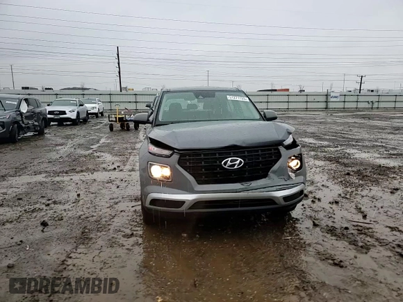 2021 Hyundai Venue SE with VIN KMHRB8A37MU129792, listed as a Copart auction lot 51271125 with 56,230 mi miles and Salvage Title. Bid and sale history available at DreamBid. Image 11.