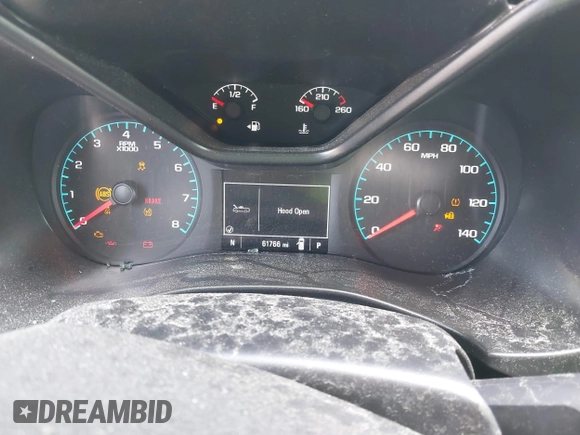 2022 Chevrolet Colorado 2WD LT with VIN 1GCGSCEN4N1198906, listed as a IAAI auction lot 42103408 with 61,766 mi miles and . Bid and sale history available at DreamBid. Image 7.