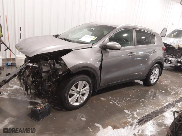 2017 Kia Sportage LX with VIN KNDPMCAC9H7260493, listed as a IAAI auction lot 41855393 with 130,860 mi miles. Bid and sale history available at carsss.com. Image 21.