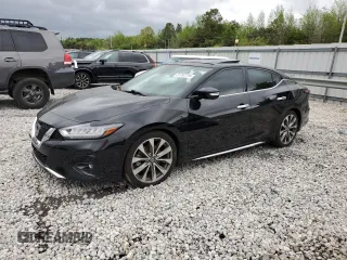2020 Nissan Maxima Platinum with VIN 1N4AA6FV8LC372007, listed as a Copart auction lot 51742715 with 74,623 mi miles and Salvage title. Bid and sale history available at DreamBid. Image 1.