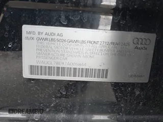 2007 Audi S4 z VIN WAUGL78E97A005844, wystawiony jako IAAI lot #41507274 z przebiegiem 164 270 mil mil oraz . Historia ofert i sprzedaży dostępna na DreamBid. Obrazek 9.