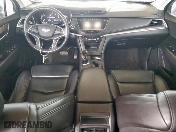 2017 Cadillac XT5 Luxury FWD with VIN 1GYKNBRS0HZ102572, listed as a Copart auction lot 58565705 with 160,798 mi miles and Salvage title. Bid and sale history available at DreamBid. Image 8.