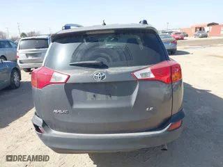 2014 Toyota RAV4 LE with VIN JTMZFREV9EJ024314, listed as a IAAI auction lot 41727669 with 139,665 mi miles. Bid and sale history available at carsss.com. Image 16.