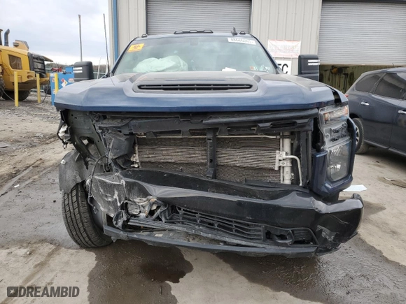 2021 Chevrolet Silverado 2500HD Custom with VIN 1GC4YMEY5MF276709, listed as a Copart auction lot 48686065 with 0 mi miles and Salvage Title. Bid and sale history available at carsss.com. Image 5.