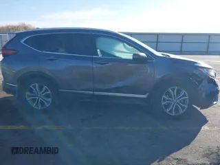 2021 Honda CR-V Touring with VIN 2HKRW2H9XMH681992, listed as a IAAI auction lot 41674120 with 43,000 mi miles. Bid and sale history available at carsss.com. Image 13.