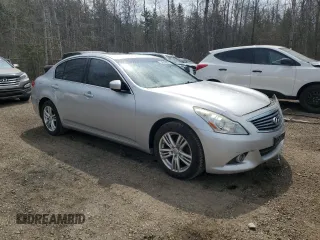 2011 Infiniti G37 x with VIN JN1CV6AR7BM410825, listed as a Copart auction lot 54728905 with 150,283 mi miles and Clean Title. Bid and sale history available at DreamBid. Image 4.