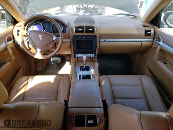 2008 Porsche Cayenne S with VIN WP1AB29P08LA41621, listed as a Copart auction lot 55222205 with Not provided miles and Clean title. Bid and sale history available at DreamBid. Image 8.