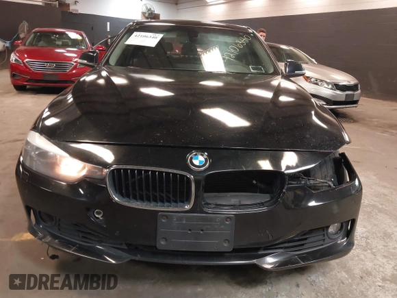 2014 BMW 3 Series 328i xDrive with VIN WBA3B3G50ENR83599, listed as a IAAI auction lot 42106340 with 195,309 mi miles. Bid and sale history available at carsss.com. Image 6.