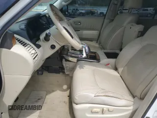 2011 Infiniti QX56 7-passenger with VIN JN8AZ2NF9B9501099, listed as a Copart auction lot 59562454 with 233,081 mi miles and Salvage Title. Bid and sale history available at carsss.com. Image 7.