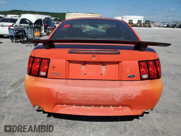 2004 Ford Mustang Premium Mach 1 with VIN 1FAFP42R34F135247, listed as a Copart auction lot 62766625 with 125,285 mi miles and Clean title. Bid and sale history available at DreamBid. Image 6.