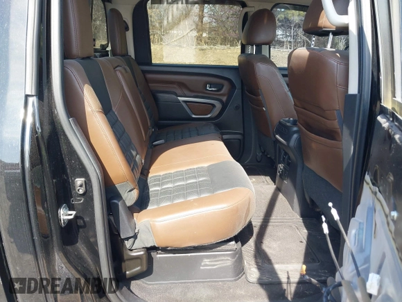 2016 Nissan Titan XD Platinum Reserve with VIN 1N6BA1F27GN506410, listed as a IAAI auction lot 41768621 with 159,404 mi miles. Bid and sale history available at carsss.com. Image 8.