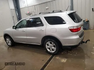 2012 Dodge Durango Crew with VIN 1C4RDJDG9CC117068, listed as a Copart auction lot 85021144 with 196,174 mi miles and Clean Title. Bid and sale history available at DreamBid. Image 2.
