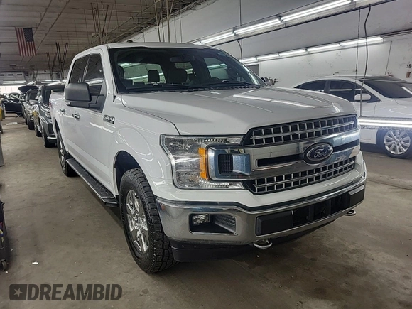 2018 Ford F-150 XL with VIN 1FTEW1E59JKD11351, listed as a IAAI auction lot 42663848 with 128,761 mi miles and . Bid and sale history available at DreamBid. Image 7.