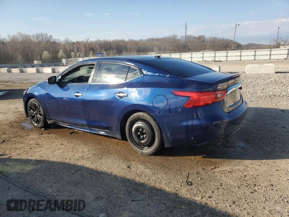 2017 Nissan Maxima SV with VIN 1N4AA6AP8HC432352, listed as a Copart auction lot 50724755 with 113,346 mi miles and Salvage title. Bid and sale history available at DreamBid. Image 2.