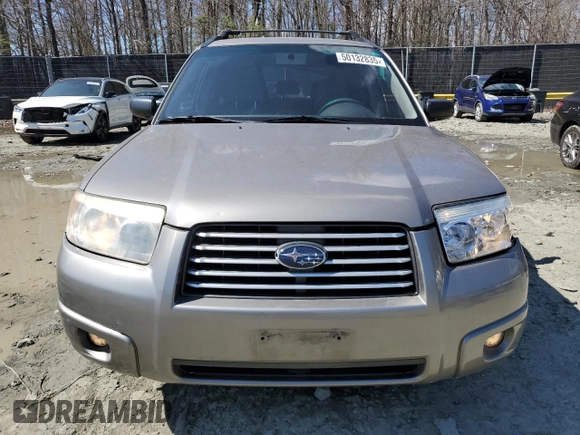 2006 Subaru Forester 2.5 X with VIN JF1SG63696H755381, listed as a Copart auction lot 50132835 with 79,314 mi miles and Salvage Title. Bid and sale history available at carsss.com. Image 5.