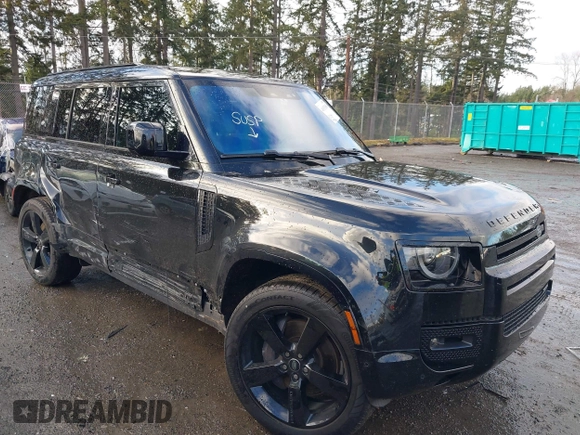 2022 Land Rover Defender X-Dynamic HSE z VIN SALE37RUXN2092086, wystawiony jako IAAI lot #41152865 z przebiegiem 17 756 mil mil oraz . Historia ofert i sprzedaży dostępna na DreamBid. Obrazek 1.