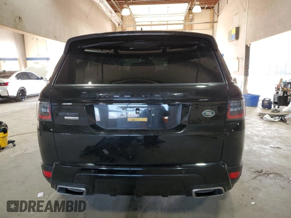 2018 Land Rover Range Rover Sport with VIN SALWR2RE7JA193794, listed as a Copart auction lot 86536594 with 67,770 mi miles and Salvage Title. Bid and sale history available at carsss.com. Image 6.