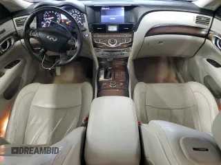 2011 Infiniti M37 with VIN JN1BY1AR9BM374335, listed as a Copart auction lot 52024915 with 204,387 mi miles and Salvage Title. Bid and sale history available at carsss.com. Image 8.