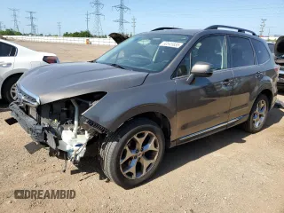 2017 Subaru Forester Touring with VIN JF2SJATC2HH416423, listed as a Copart auction lot 60541835 with 102,803 mi miles and Salvage title. Bid and sale history available at DreamBid. Image 1.