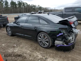 2021 Audi A6 Premium Plus with VIN WAUE8AF27MN011032, listed as a Copart auction lot 41499313 with 23,109 mi miles. Bid and sale history available at carsss.com. Image 2.