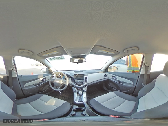 2012 Chevrolet Cruze LS with VIN 1G1PC5SHXC7373475, listed as a Copart auction lot 84805944 with 25,590 mi miles and Salvage Title. Bid and sale history available at carsss.com. Image 12.