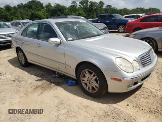 2003 Mercedes-Benz E-Class 3.2L with VIN WDBUF65J23A206793, listed as a Copart auction lot 65141914 with 0 mi miles and Salvage Title. Bid and sale history available at carsss.com. Image 4.