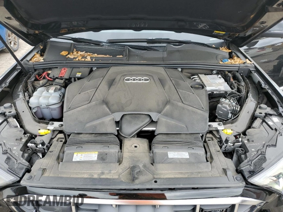 2023 Audi Q7 Premium with VIN WA1AXBF71PD017225, listed as a Copart auction lot 54541995 with 28,874 mi miles and Salvage title. Bid and sale history available at DreamBid. Image 12.