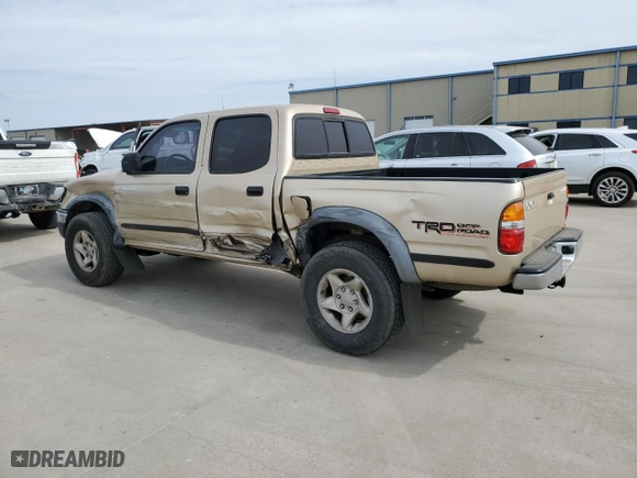 2001 Toyota Tacoma PreRunner with VIN 5TEGN92N11Z822336, listed as a Copart auction lot 48143665 with 249,491 mi miles and Salvage Title. Bid and sale history available at carsss.com. Image 2.