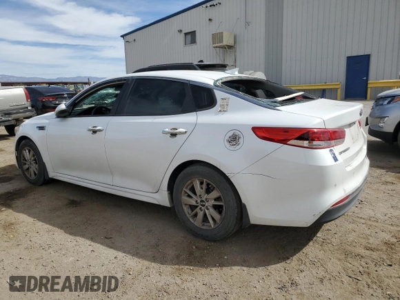2018 Kia Optima LX with VIN 5XXGT4L37JG209643, listed as a Copart auction lot 47816725 with 85,181 mi miles and Salvage Title. Bid and sale history available at carsss.com. Image 2.