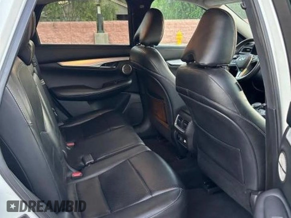 2019 Infiniti QX50 Pure with VIN 3PCAJ5M32KF106005, listed as a Copart auction lot 41895185 with 57,500 mi miles and Salvage title. Bid and sale history available at DreamBid. Image 6.