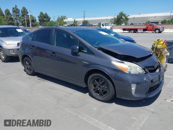 2013 Toyota Prius One with VIN JTDKN3DU4D5684679, listed as a IAAI auction lot 42244210 with 168,878 mi miles and . Bid and sale history available at DreamBid. Image 17.