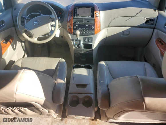 2010 Toyota Sienna XLE with VIN 5TDYK4CC3AS330191, listed as a Copart auction lot 46493455 with 251,463 mi miles and Salvage Title. Bid and sale history available at carsss.com. Image 8.