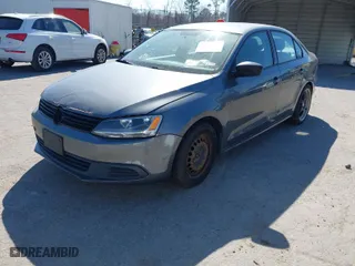 2014 Volkswagen Jetta Sedan S with VIN 3VW2K7AJ1EM329682, listed as a IAAI auction lot 41715820 with 182,782 mi miles. Bid and sale history available at carsss.com. Image 2.
