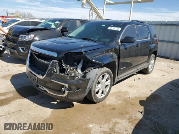 2017 GMC Terrain SLE with VIN 2GKALNEK3H6259866, listed as a Copart auction lot 48786175 with 125,150 mi miles and Salvage Title. Bid and sale history available at carsss.com. Image 1.