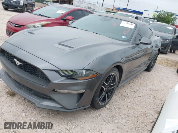 2021 Ford Mustang EcoBoost z VIN 1FA6P8TH9M5141038, wystawiony jako IAAI lot #41965588 z przebiegiem 35 344 mil mil oraz . Historia ofert i sprzedaży dostępna na DreamBid. Obrazek 2.