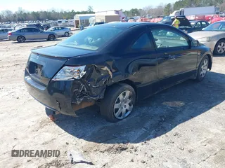 2009 Honda Civic Cpe LX with VIN 2HGFG12669H509744, listed as a IAAI auction lot 41777731 with 202,530 mi miles. Bid and sale history available at carsss.com. Image 4.