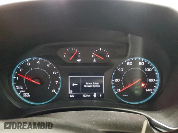 2024 Chevrolet Equinox LS with VIN 3GNAXHEGXRL316615, listed as a Copart auction lot 47014345 with 4,220 mi miles and Salvage Title. Bid and sale history available at DreamBid. Image 9.