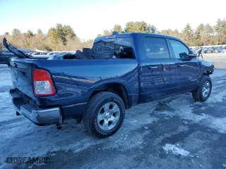 2020 Ram 1500 Big Horn with VIN 1C6RRFFG3LN345431, listed as a Copart auction lot 43179955 with 30,028 mi miles and Salvage Title. Bid and sale history available at carsss.com. Image 3.