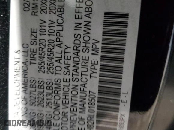 2024 Acura RDX Advance with VIN 5J8TC2H82RL018507, listed as a Copart auction lot 52985685 with 5,364 mi miles and Salvage title. Bid and sale history available at DreamBid. Image 15.