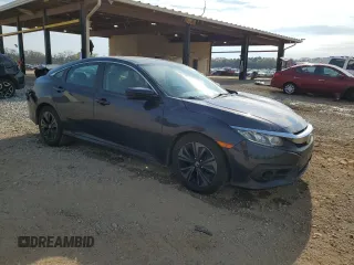 2017 Honda Civic Sedan EX-T with VIN 2HGFC1F34HH631304, listed as a Copart auction lot 51112545 with 176,670 mi miles and Salvage Title. Bid and sale history available at carsss.com. Image 4.