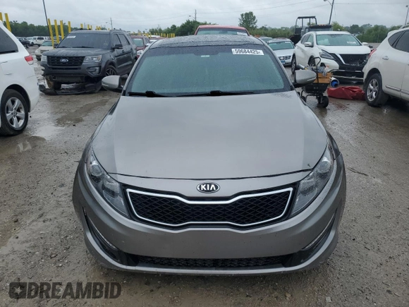 2013 Kia Optima SX with VIN 5XXGR4A62DG102323, listed as a Copart auction lot 59684425 with 210,005 mi miles and Salvage title. Bid and sale history available at DreamBid. Image 5.