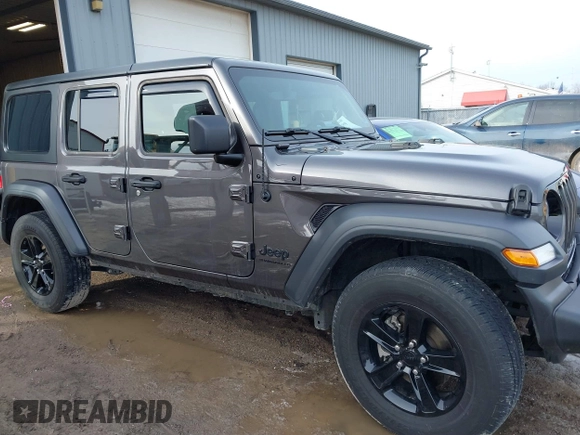 2023 Jeep Wrangler Sport S with VIN 1C4HJXDN6PW653924, listed as a IAAI auction lot 41413689 with 15,278 mi miles and . Bid and sale history available at DreamBid. Image 14.