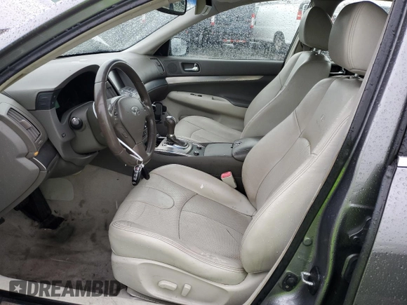 2011 Infiniti G25 Journey with VIN JN1DV6AP9BM603951, listed as a Copart auction lot 82045824 with 200,378 mi miles and Salvage Title. Bid and sale history available at DreamBid. Image 7.