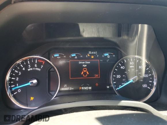 2019 Ford Expedition Max Platinum with VIN 1FMJK1MT7KEA23687, listed as a Copart auction lot 63277945 with 85,937 mi miles and Salvage title. Bid and sale history available at DreamBid. Image 9.