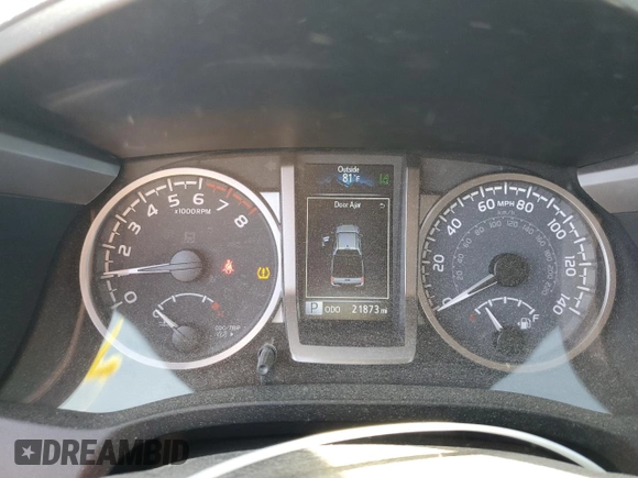 2021 Toyota Tacoma SR5 z VIN 3TMBZ5DN5MM029840, wystawiony jako Copart lot #56366645 z przebiegiem 21 873 mil mil oraz Szkoda całkowita • Salvage title. Historia ofert i sprzedaży dostępna na DreamBid. Obrazek 9.