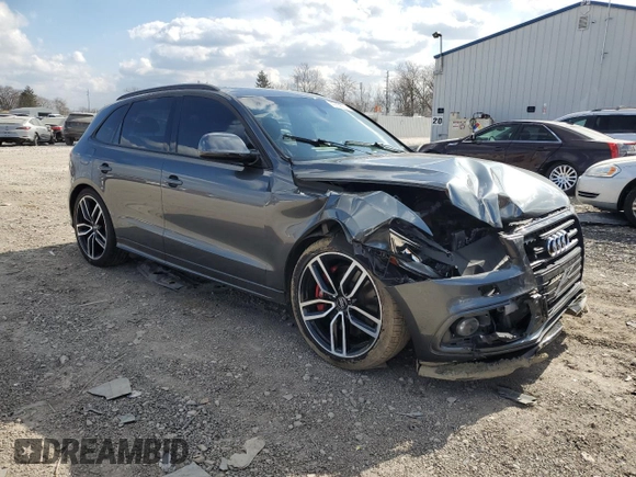 2016 Audi SQ5 Premium Plus with VIN WA1CCAFP7GA079969, listed as a Copart auction lot 42658904 with 128,706 mi miles. Bid and sale history available at carsss.com. Image 4.